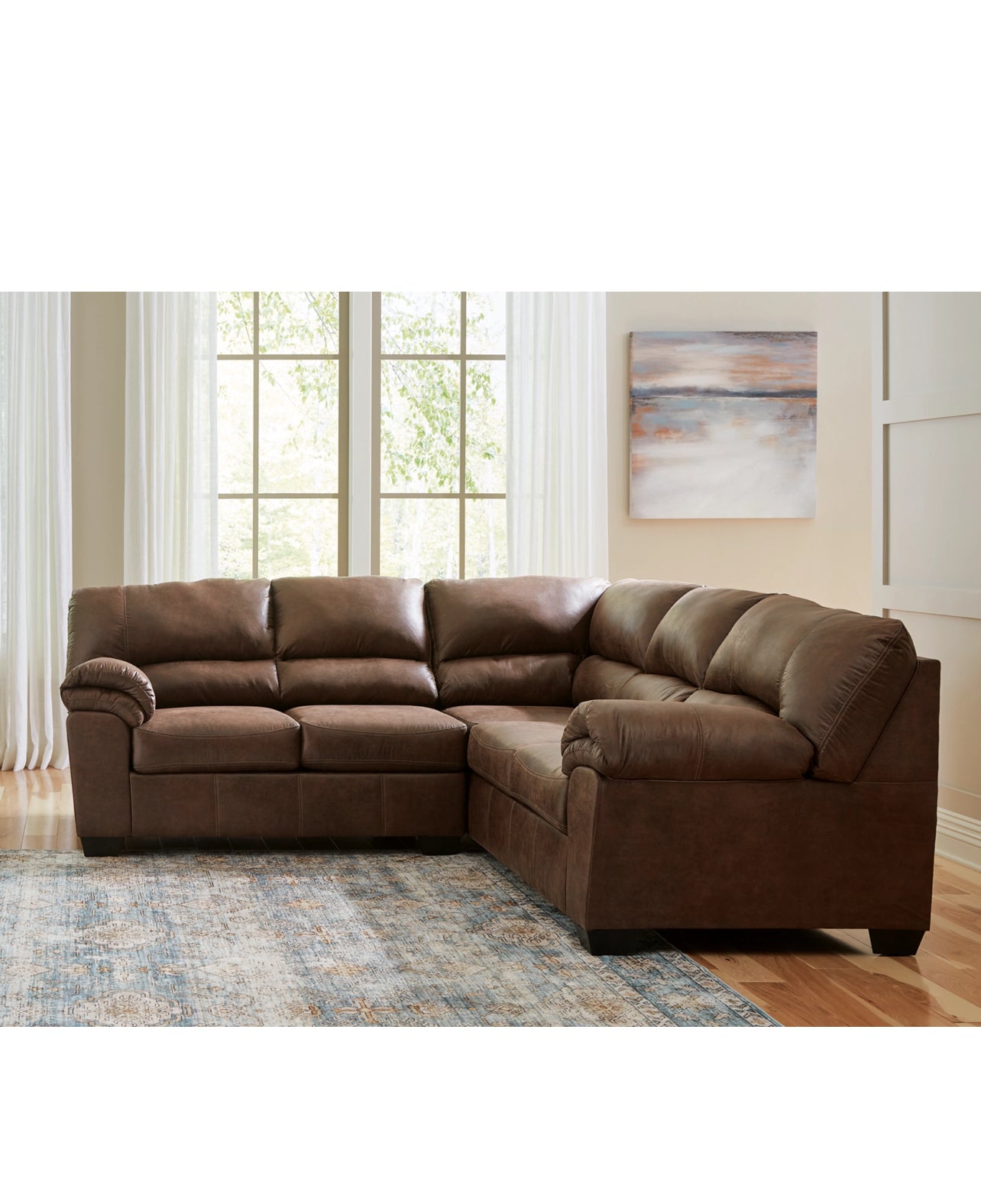 Bladen brown sectional