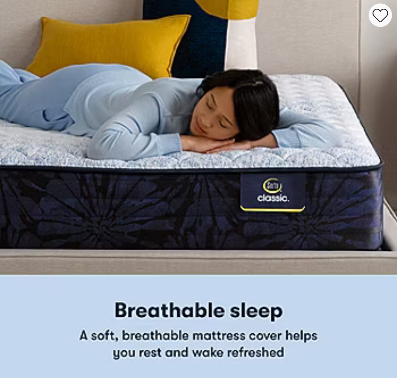 Serta Classic™ Andria 12.5" Plush Euro Top FULL