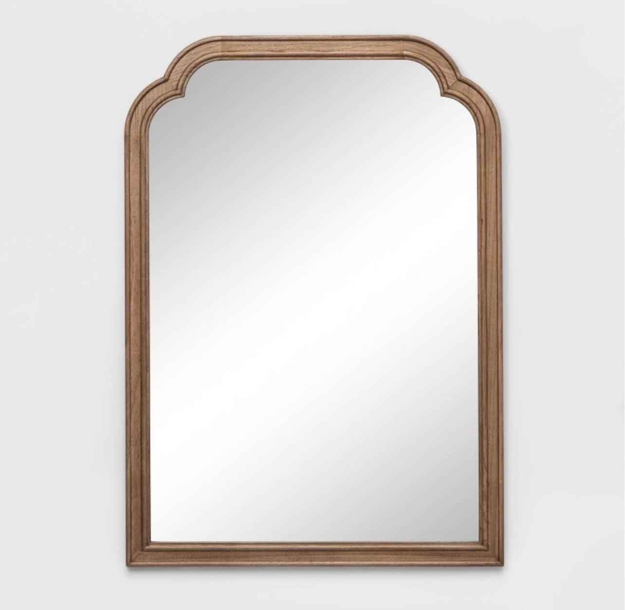 French Country Wall Mirror - Brown