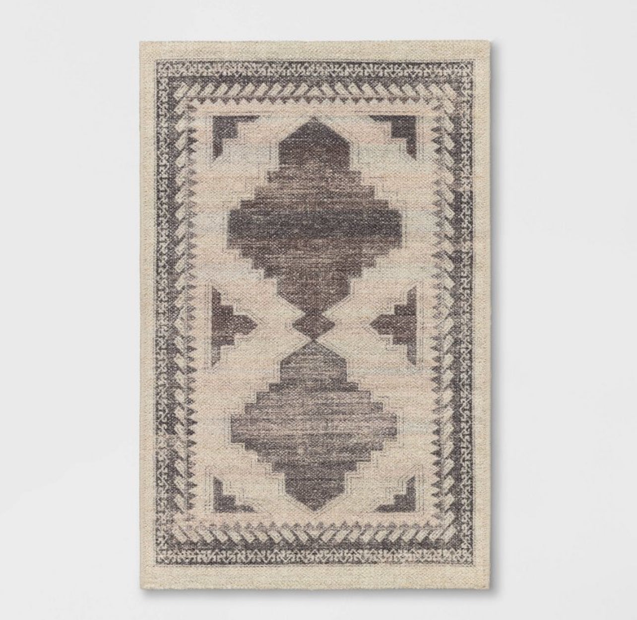 4'x6' Washable Cromwell Printed Persian Style Rug Tan - Threshold™