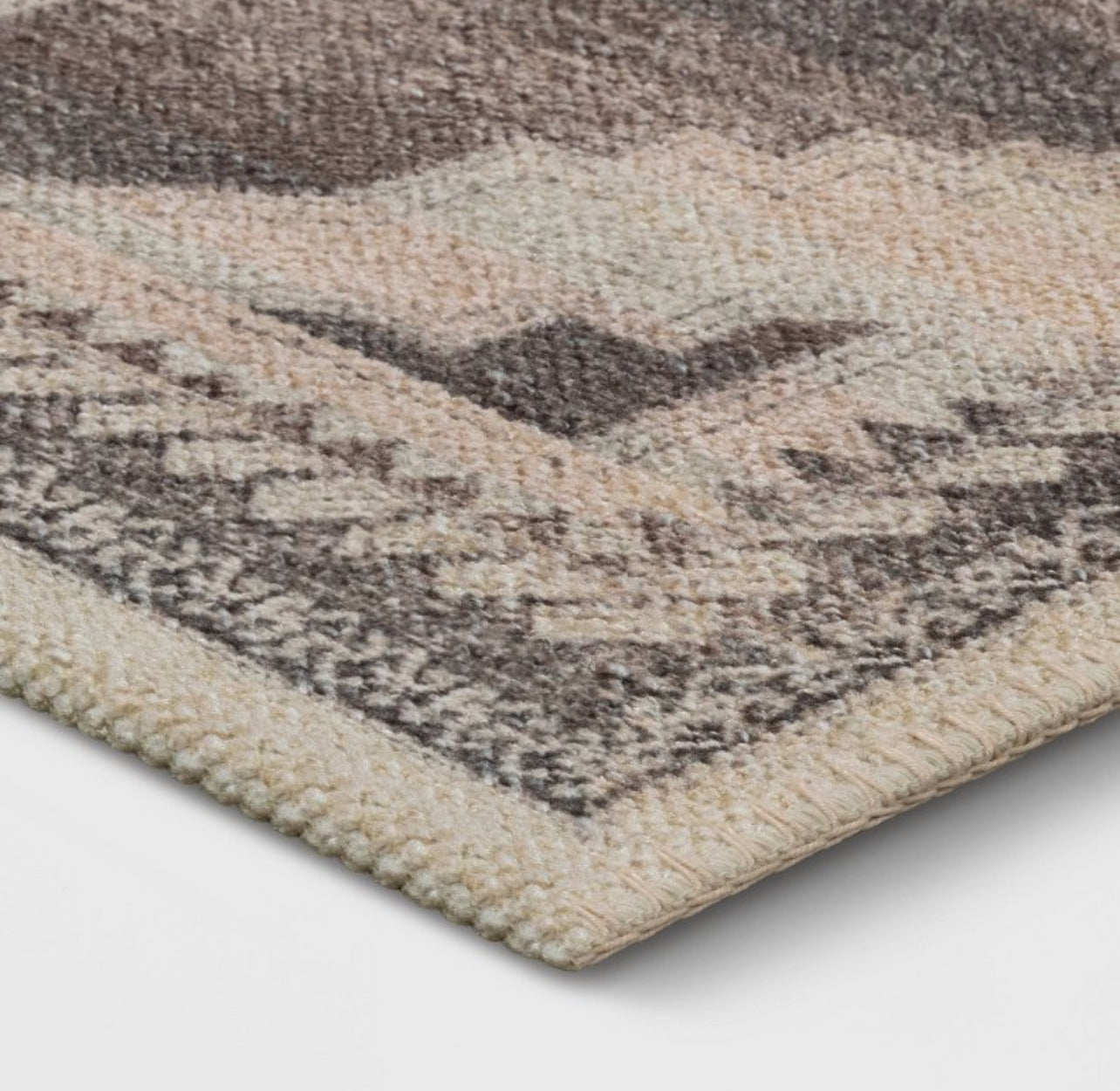 4'x6' Washable Cromwell Printed Persian Style Rug Tan - Threshold™