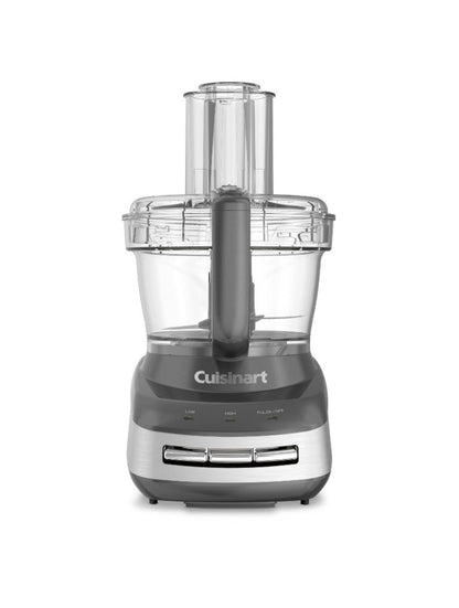 Cuisinart Core Custom 10-Cup Food Processor - Anchor Gray - FP-110AG: Stainless Steel Blades, 2-Speed, 500 Watts